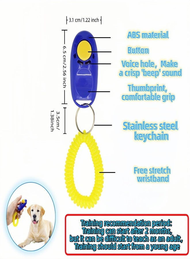 BUBBLE-FLY Dog Training Clicker with Wrist Strap, Effective Obedience Aid for Barking, Sit, Stay. Humane & Easy - Image 4